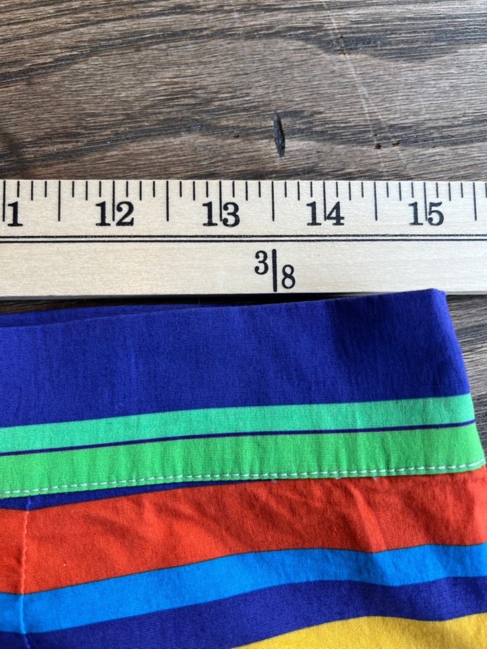 Frances Valentine Striped Pencil Skirt - Pink, Blue & Multicolor cotton size 6-8 - Picture 7 of 9